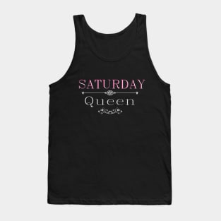 Saturday queen dark Tank Top